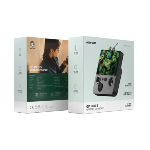 Console de jogos Green Lion GP PRO 5 - Preto - Image 2