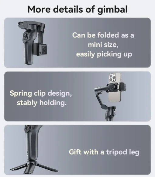 Gimbal Estabilizador Yesido SF21 Rastreamento Automático - Image 7