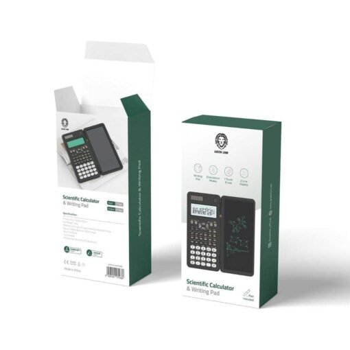 Calculadora científica e bloco de notas Green Lion - Image 2