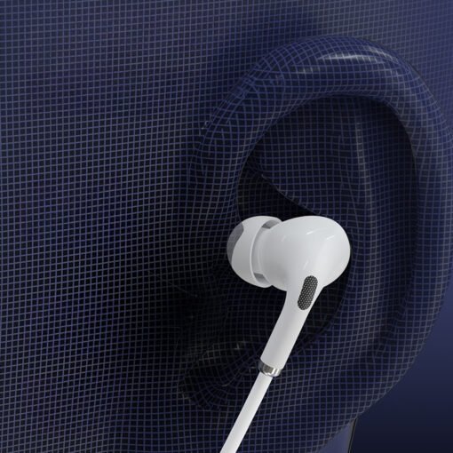 Fones De Ouvido Yesido Yh52 Com Microfone Branco Lightning - Image 5